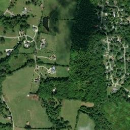 South Creek Tennessee High Resolution Satellite Map