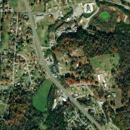Gravelly Hill Tennessee High Resolution Satellite Map
