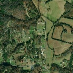 Redwine Tennessee High Resolution Satellite Map