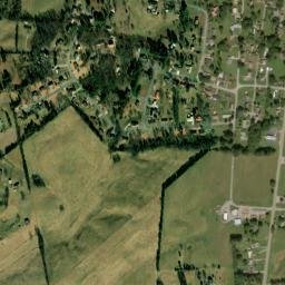 Sequoia Hills Tennessee High Resolution Satellite Map