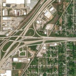 5299 South 36th West Avenue, Tulsa, OK High Resolution Satellite Map