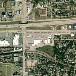 5140-5146 South Harvard Avenue Tulsa OK High Resolution Satellite Map