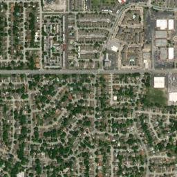 7601-7617 East 53rd Street Tulsa OK Satellite Map