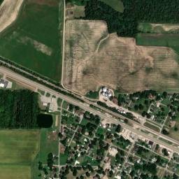 U.S. 412, Hoxie, AR 72433, USA High Resolution Satellite Map