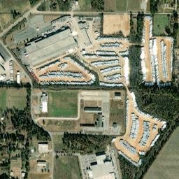 Cotton Belt Arkansas High Resolution Satellite Map