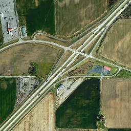Interstate 55, Steele, MO 63877, USA High Resolution Satellite Map