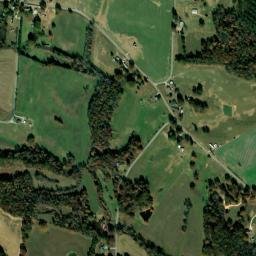 Christmasville Tennessee High Resolution Satellite Map