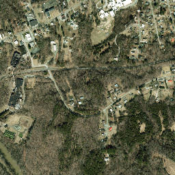Haw River map(satellite map)