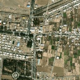 Biyārjomand map(satellite map)