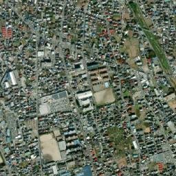 Okaya Shi map(satellite map)