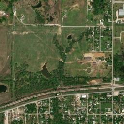 5802 South 65th West Avenue Tulsa OK High Resolution Satellite Map