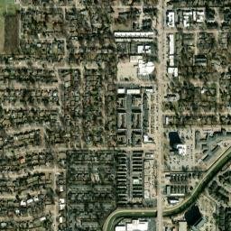 5949-5951 South Lewis Avenue Tulsa OK High Resolution Satellite Map