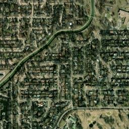 2592-2718 East 61st Street, Tulsa, OK High Resolution Satellite Map