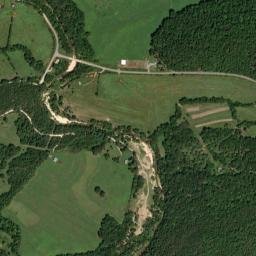 Knob Creek Arkansas High Resolution Satellite Map