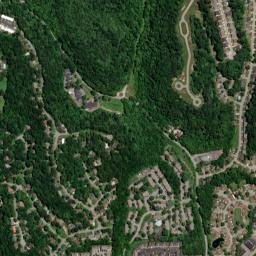 Walnut Hills Tennessee High Resolution Satellite Map