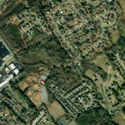 Hallbrook Tennessee High Resolution Satellite Map