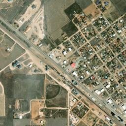1001-1099 Dodson Street Dalhart TX High Resolution Satellite Map