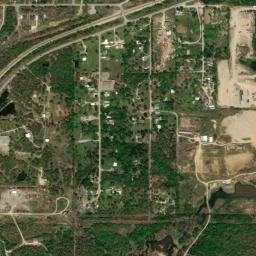 Satellite view of The Oaks Country Club