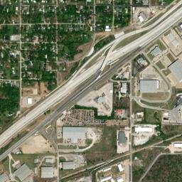 Oakhurst map(satellite map)