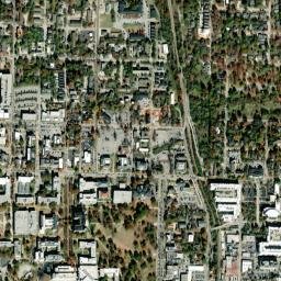 University of Arkansas North Ozark Avenue Fayetteville AR High Resolution Satellite Map