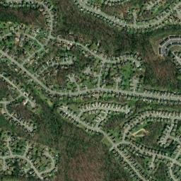 Pebble Creek Tennessee High Resolution Satellite Map