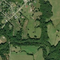 Twin Oak Tennessee High Resolution Satellite Map