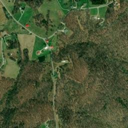 Burnett Tennessee High Resolution Satellite Map