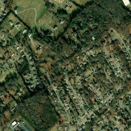 Cedar Crest North Tennessee High Resolution Satellite Map