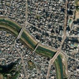 Fukui-shi map(satellite map)