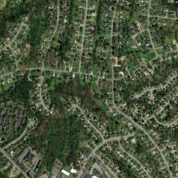 Colewood Acres Tennessee High Resolution Satellite Map