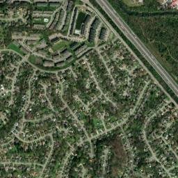 Antioch Park Tennessee High Resolution Satellite Map