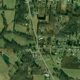 Woody Tennessee High Resolution Satellite Map