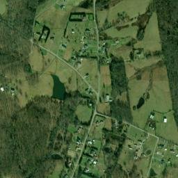 Bowman Tennessee High Resolution Satellite Map