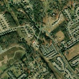 Corinth Tennessee High Resolution Satellite Map