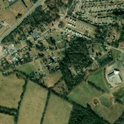 Three Points Tennessee High Resolution Satellite Map