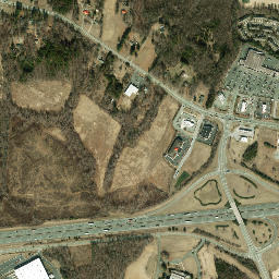 1120 Rock Creek Dairy Road, Gibsonville, NC High Resolution Satellite Map