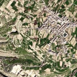 San Lawrenz map(satellite map)