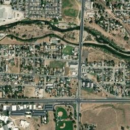 100-398 Rio Bonito St Porterville CA High Resolution Satellite Map