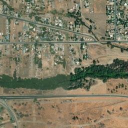 East Porterville map(satellite map)