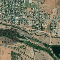 494 S Randy St Porterville CA 93257 High Resolution Satellite Map
