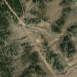 Milkwater Arizona High Resolution Satellite Map