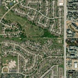 7807 South Mingo Road Tulsa OK High Resolution Satellite Map