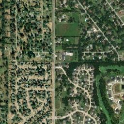 107 S 62nd St Broken Arrow OK High Resolution Satellite Map
