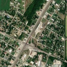 Hoxie map(satellite map)