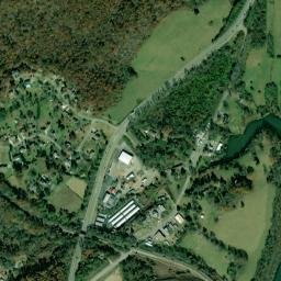 Elza Tennessee High Resolution Satellite Map