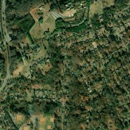 Villa Gardens Tennessee High Resolution Satellite Map