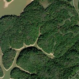 Satellite view of Lakeland Golf Course of Baneberry