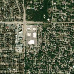 7932 South Florence Ave E Tulsa Oklahoma High Resolution Satellite Map
