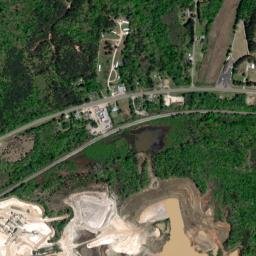 Sandy Point Tennessee High Resolution Satellite Map