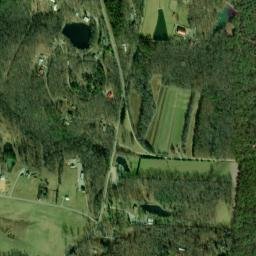 Catoosa Canyon Tennessee High Resolution Satellite Map